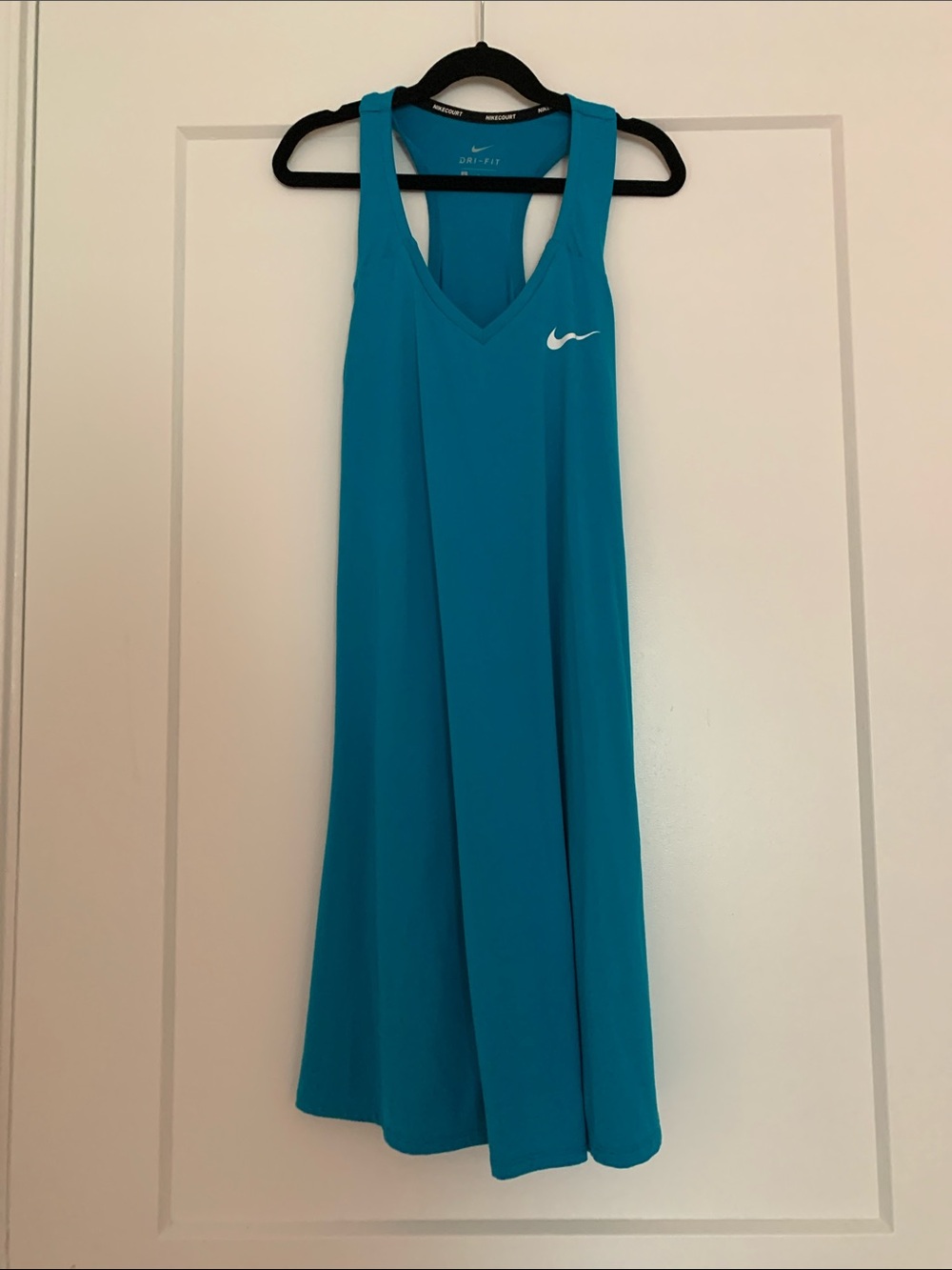 Nike Teal Racerback Sport Dress with White Swoosh